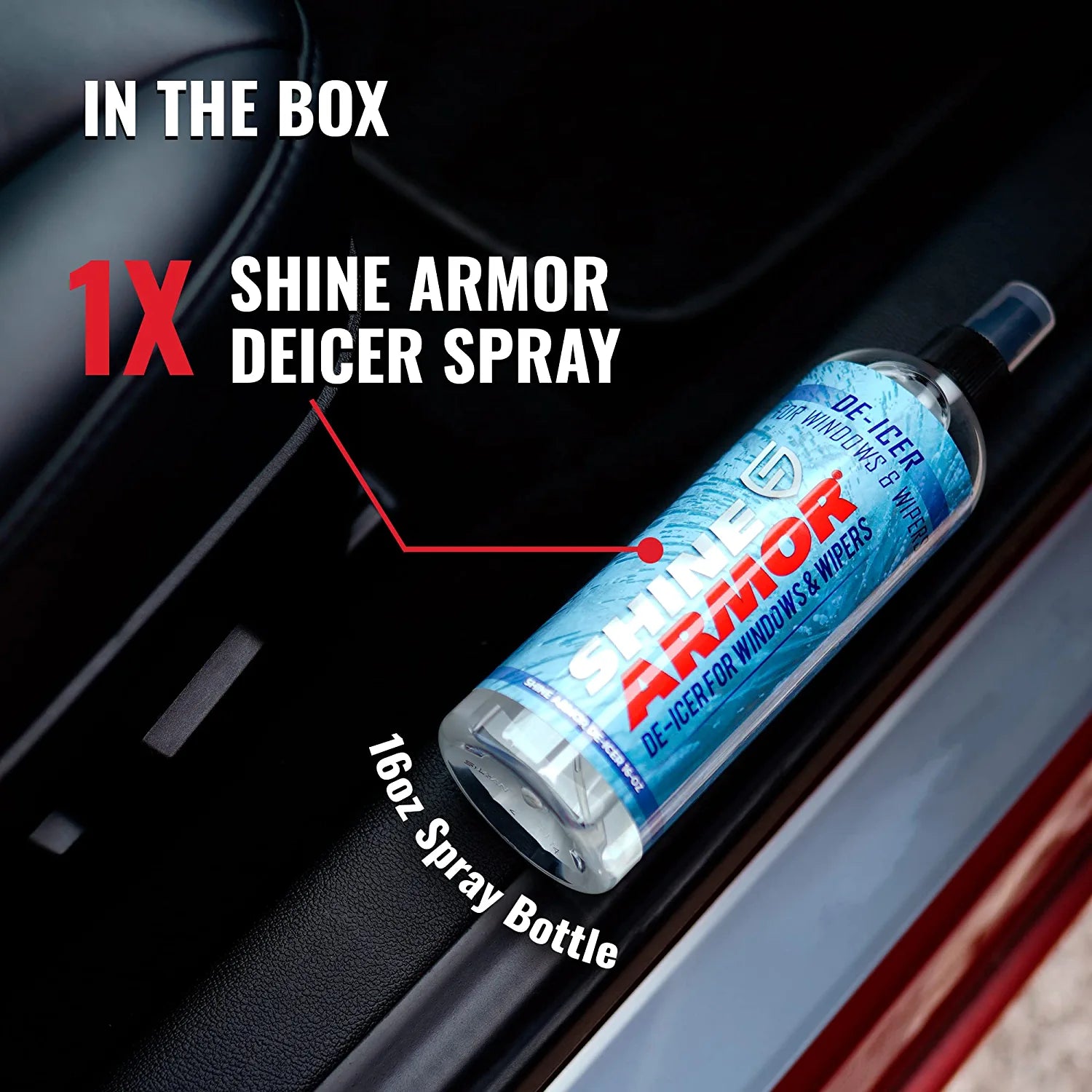 Car Glass Deicing & Anti-Freeze Spray, De - Icer for Car